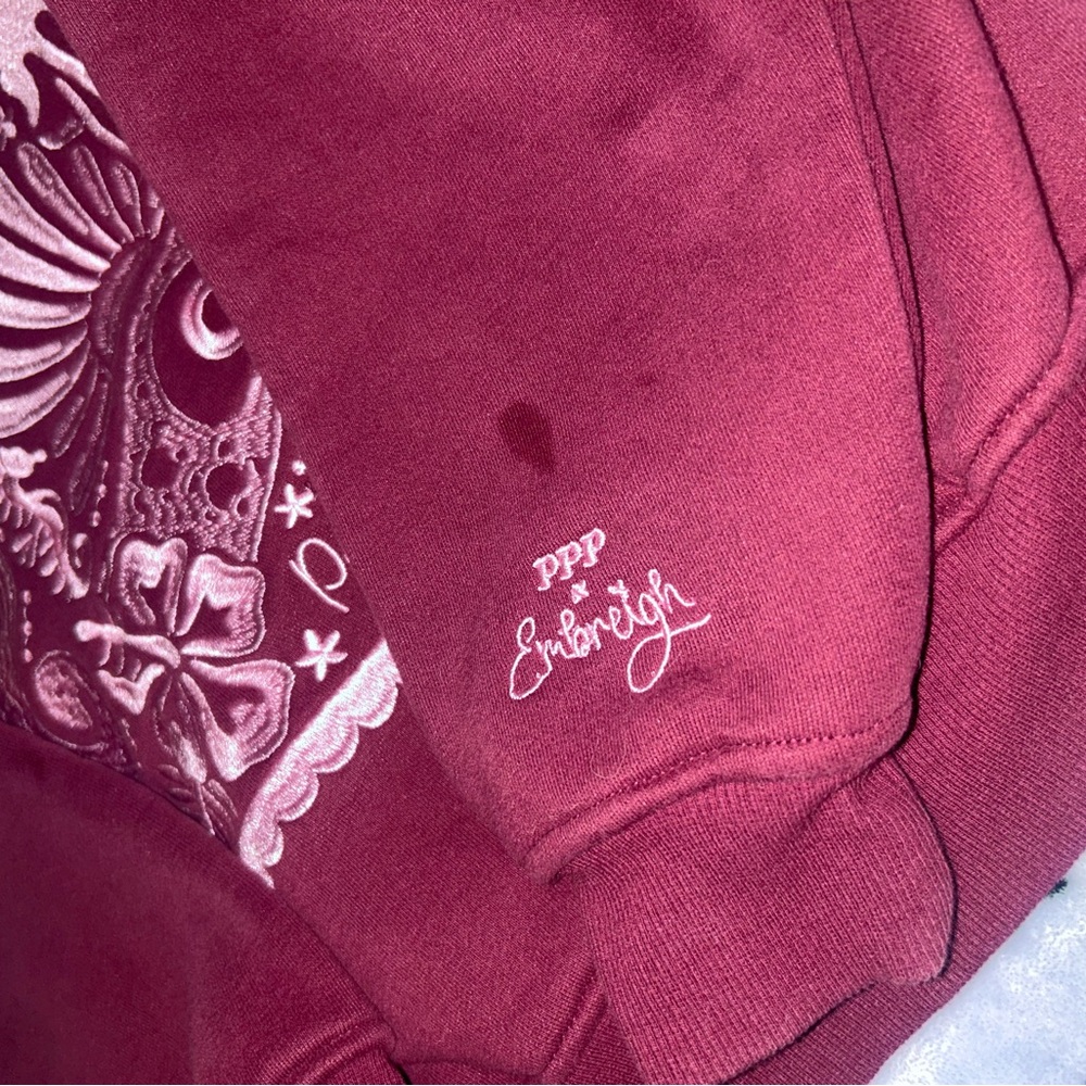 Pink Palm Puff Hoodie
“Cherry” - Picture 9 of 9